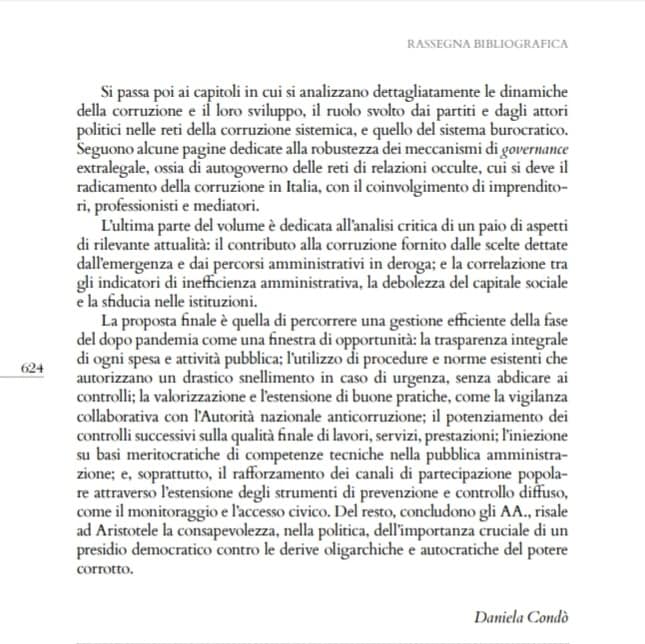condodaniela1's tweet photo. Mia recensione nel nuovo numero de @civcatt al libro di Donatella della Porta e Alberto Vannucci "La corruzione come sistema. Meccanismi, dinamiche, attori" 📖 https://t.co/FVwiZXLpc6