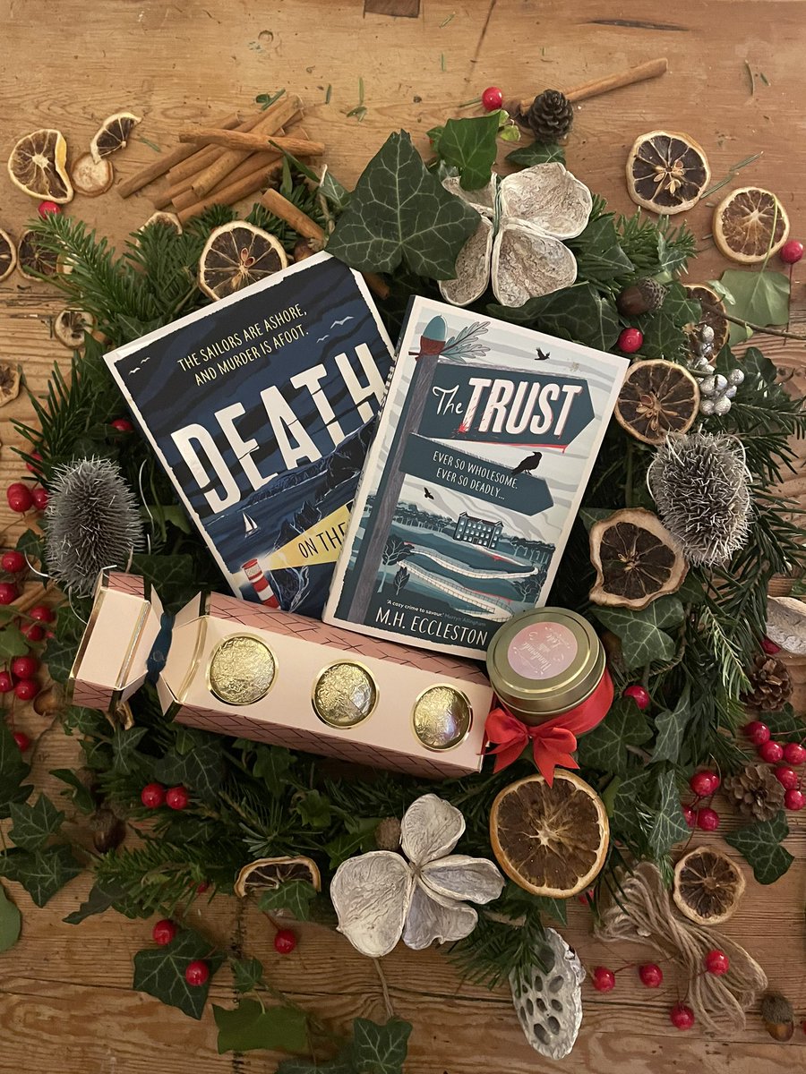 MarkEccleston1's tweet photo. It’s a festive #Giveaway ! 🎅
Signed copies of #TheTrust and #DeathontheIsle plus bath bombs and a scented candle.
Follow and retweet - winner drawn Tues night to catch the Christmas post.
Good luck 🤞 https://t.co/nYNf6LFIcv