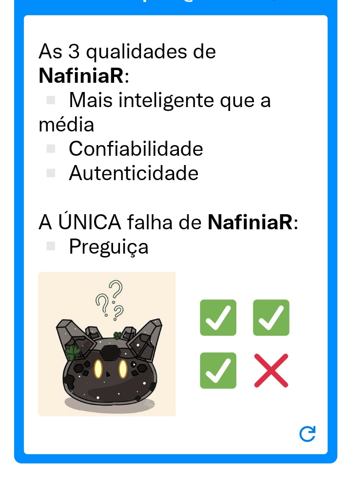 NafiniaR's tweet photo. Pelo menos a parte da preguiça e vdd😅🤣 https://t.co/DDRRXrNFb6