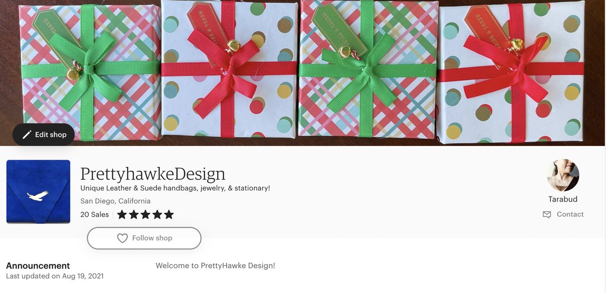PrettyHawke's tweet photo. New gift boxes are available for every purchase of a small accessories in my #Etsyshop! Handmade natural leather accessories for every occasion. All orders above $35 are free shipping. Thanks for shopping with me. #etsyfinds #SFEtsy #PrettyhawkeDesign https://t.co/BdVqA1gHnK https://t.co/Jhdw1o1FBA