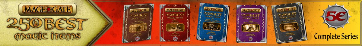 Jackson_D_Chase's tweet image. Want to follow my tabletop roleplaying game writing with MageGate Games? 23 books and counting!

FOLLOW ME AT &amp;gt;&amp;gt; @mage_gate 

SHOP AT &amp;gt;&amp;gt; magegate.com

#dnd #dnd5e #ttrpg