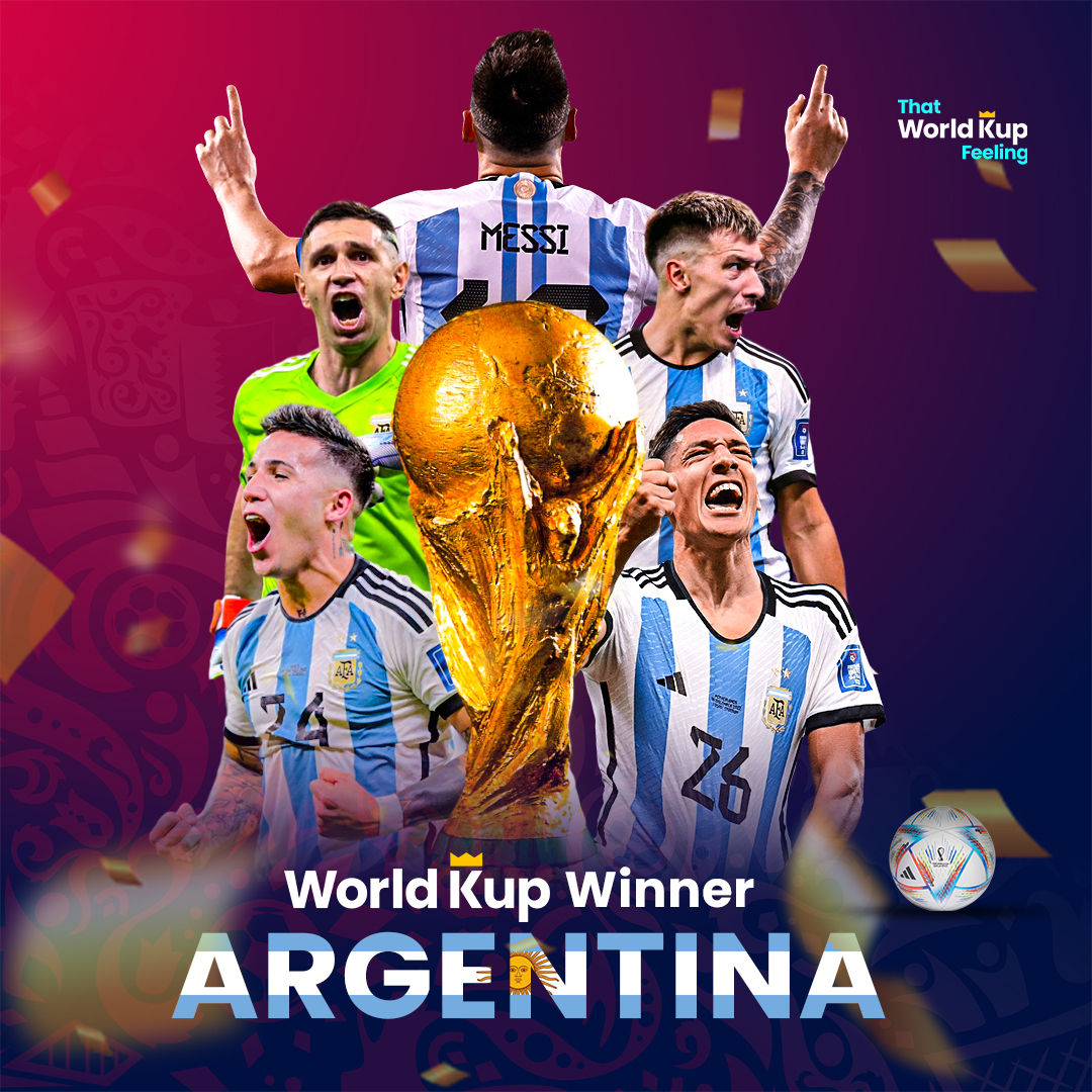 BetkingEthio's tweet photo. CONGRATULATIONS ARGENTINA 🇦🇷 

#FIFAWorldCup #argentina #Qatar2022 https://t.co/cdGdvwmfNo