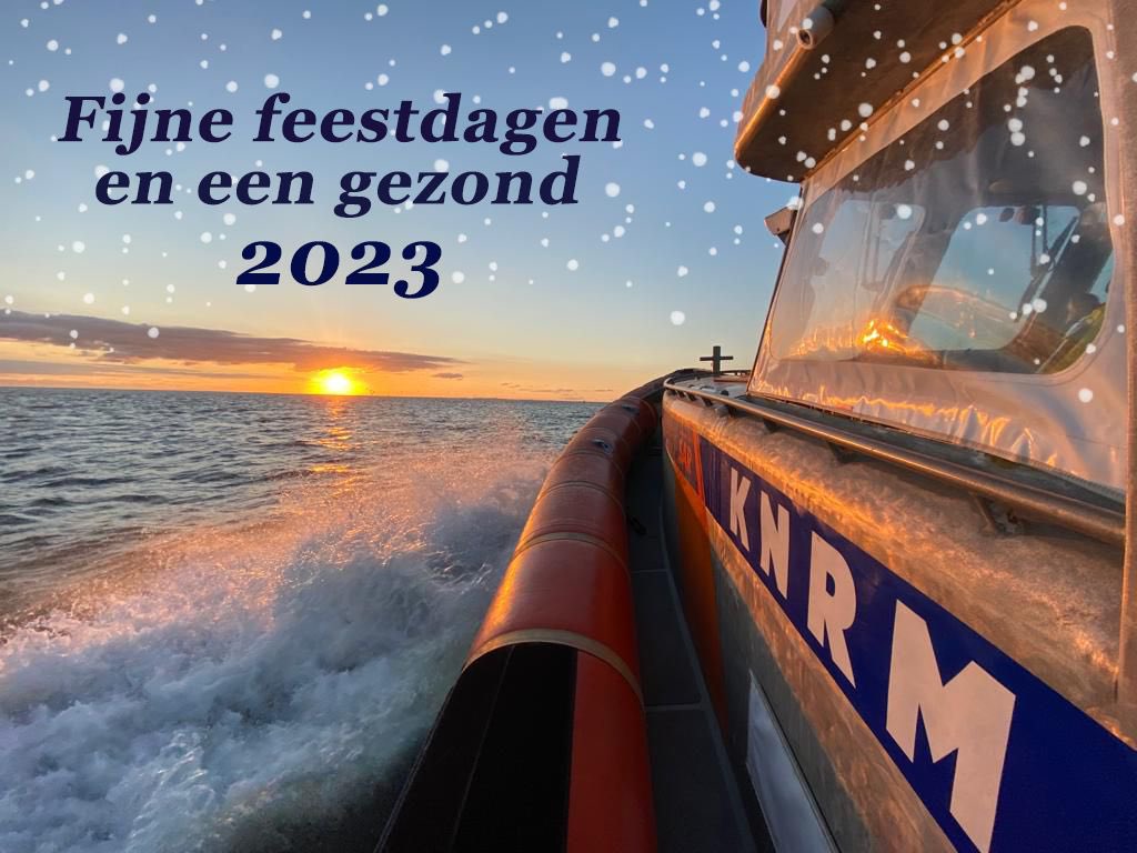 Na een turbulent jaar….wensen alle vrijwilligers van station Harlingen u