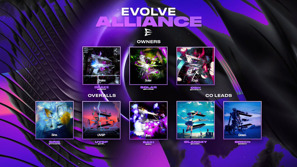 EvoIveAlliance's tweet photo. Evolve Alliance💫 https://t.co/Pm1EaBc24Y