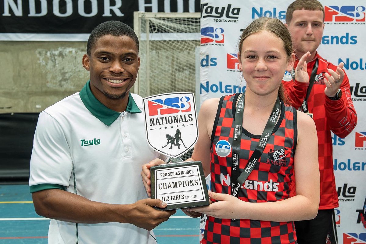 Our u12 Girls are u13 B Section CHAMPIONS 🏆

We are incredibly proud of our u12 Girls team that went unbeaten and won the final 4-1 today against the u13 Sunbirds at PSi Nationals. 

Next stop ✈️ Champ of Champs at the FIH Indoor Hockey World Cup. 

⚔️ We are the KNIGHTS ⚔️