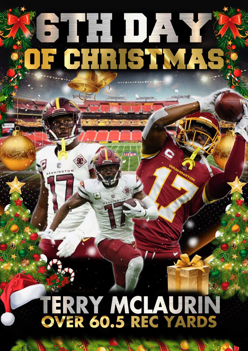 ProfessorsLabHQ's tweet photo. 🎁 6th Day of Christmas 

Going with Scary Terry in tonight’s game, if he goes over his receiving yards total we’ll give away $50 to one person who likes &amp; RT 💰

You must be following us to enter 

Good luck everyone! 🎅🏼 https://t.co/m7EtXFhXF0