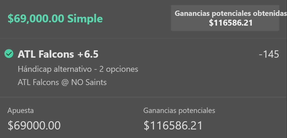 Jerry_SportsMex's tweet photo. GANÉ🧨
GANÉ💣
GANE🧨
GANÉ💣
GANÉ🧨

Se ganó dinerito gracias al mundial y a la NFL. 🎆❤️‍🔥

¿Quién quiere 500$ pesitos para celebrar? https://t.co/dt3VcgjaQm