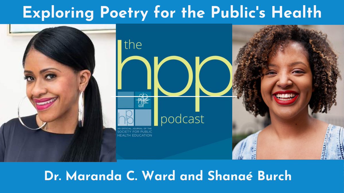 TheHPPJournal's tweet photo. @#ScholarSunday - listen in to these joyous scholars as they discuss "I Do" by @DocMarandaWard and the way that #poetry lets us show up in scholarly spaces in a different way: 
https://t.co/vsAq33Lsqv  
Read https://t.co/HZnjXq8BcG and hear https://t.co/ii9WnGYHAk the poem https://t.co/TRZvk70Lim