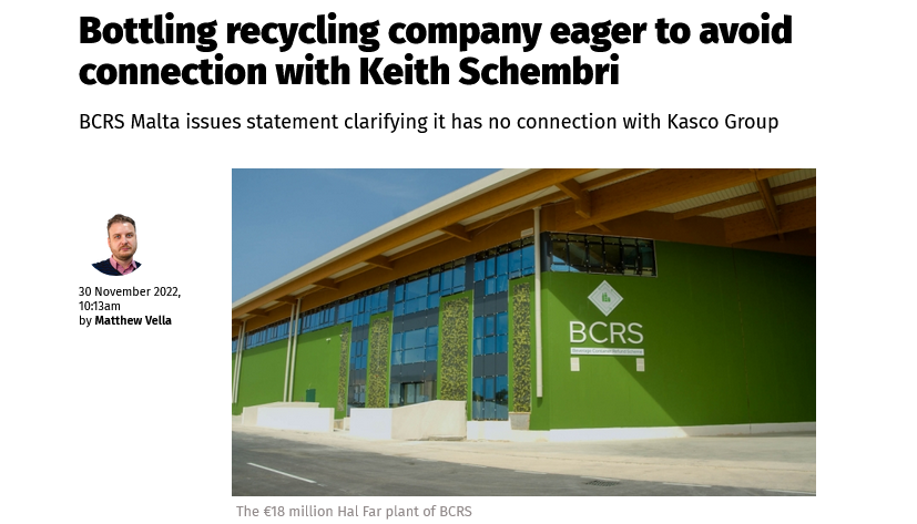 #BCRS
Beverage Producers/Importers/RetailerAss.
#KeithSchembri #Kasco #YorgenFenech #MalcolmScerri
#Farsons: #CircularEconomy:
-This lay outside of studies and undefined for Malta, Cyprus and Greece amongst.
-WasteFrameworkDirective Dates back to 1975
Grech?