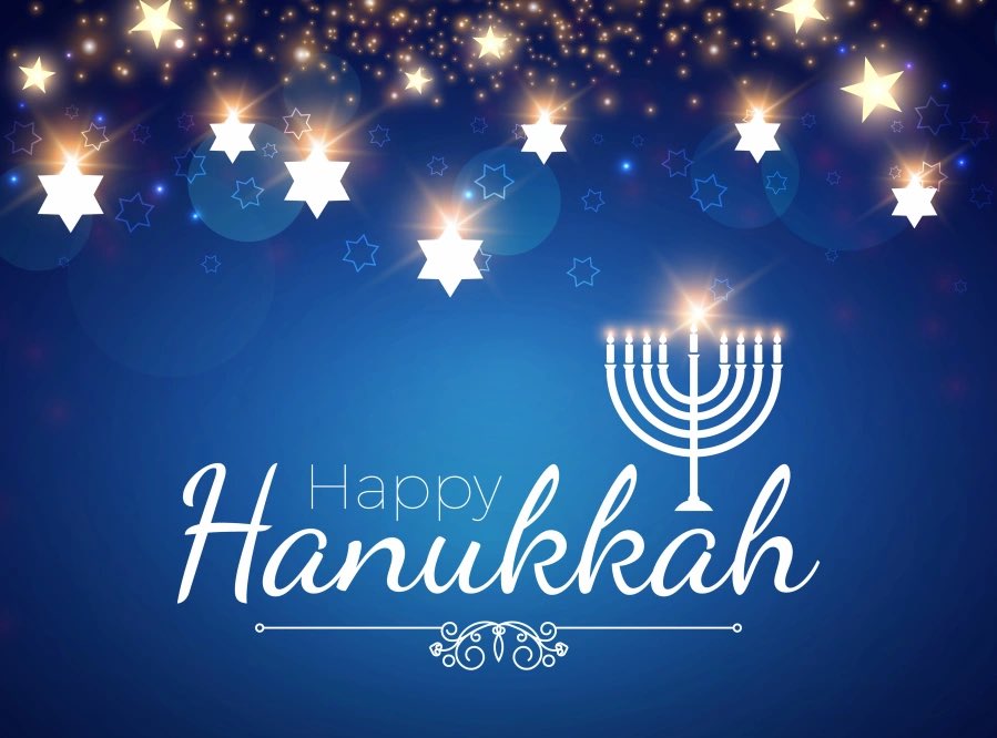 Wishing everyone celebrating a Happy Hanukkah!