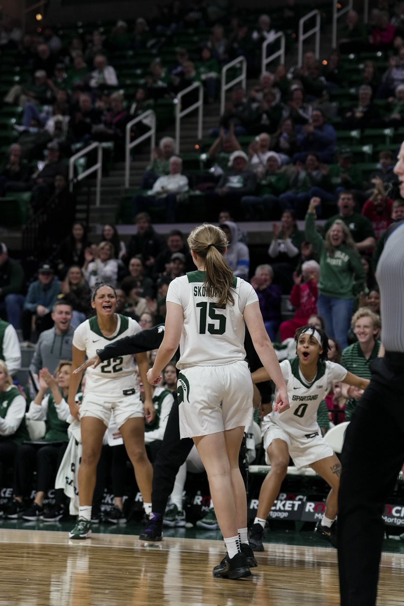 Michigan State Women's Basketball tweet media