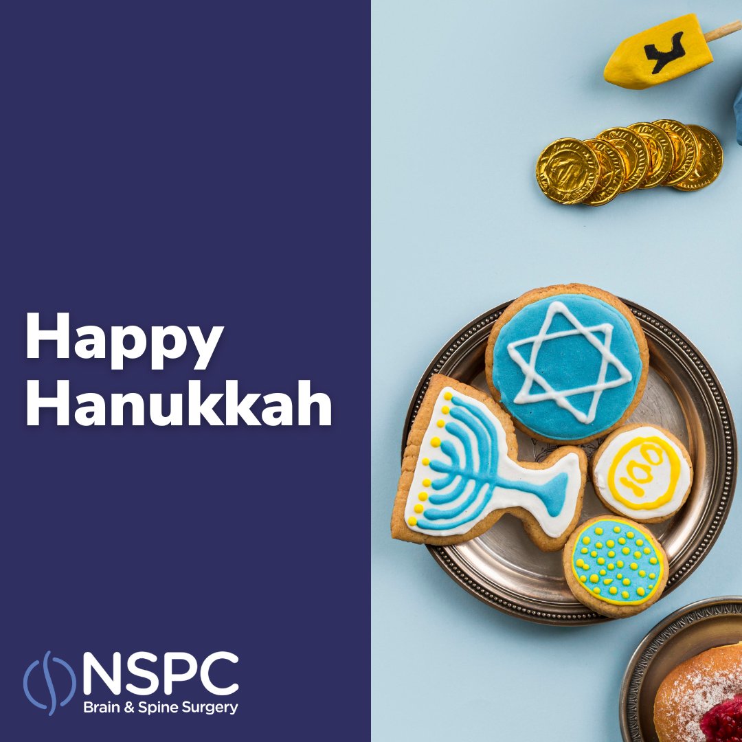 NSPCBrainSpine's tweet photo. Happy Hanukkah from our NSPC Family to you and yours! https://t.co/Yz2gJT5vSO
