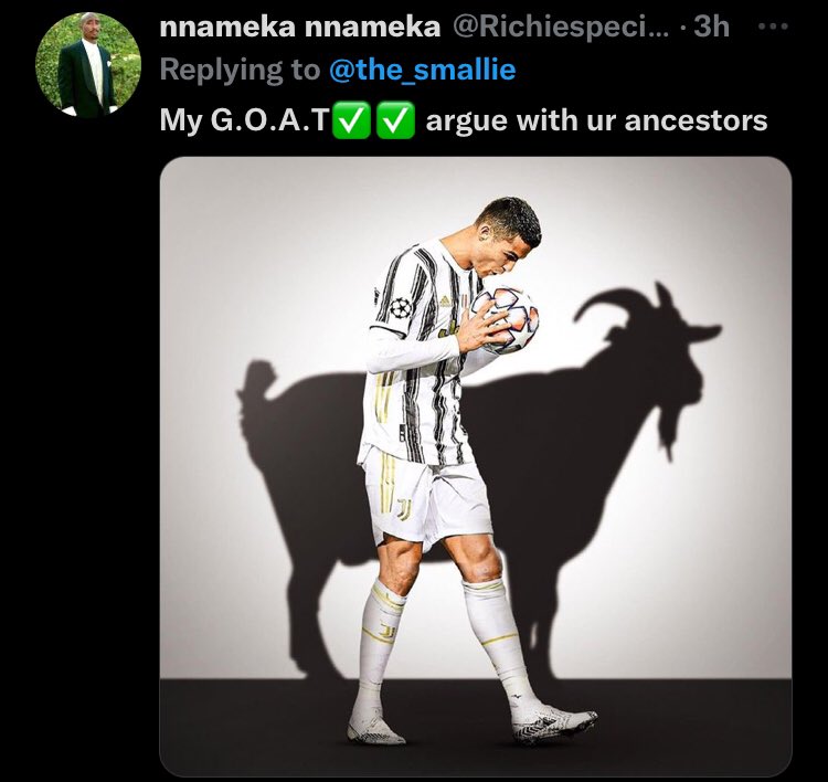 Gosmooth1Go's tweet image. Die if u wan die #CristianoRonaldo