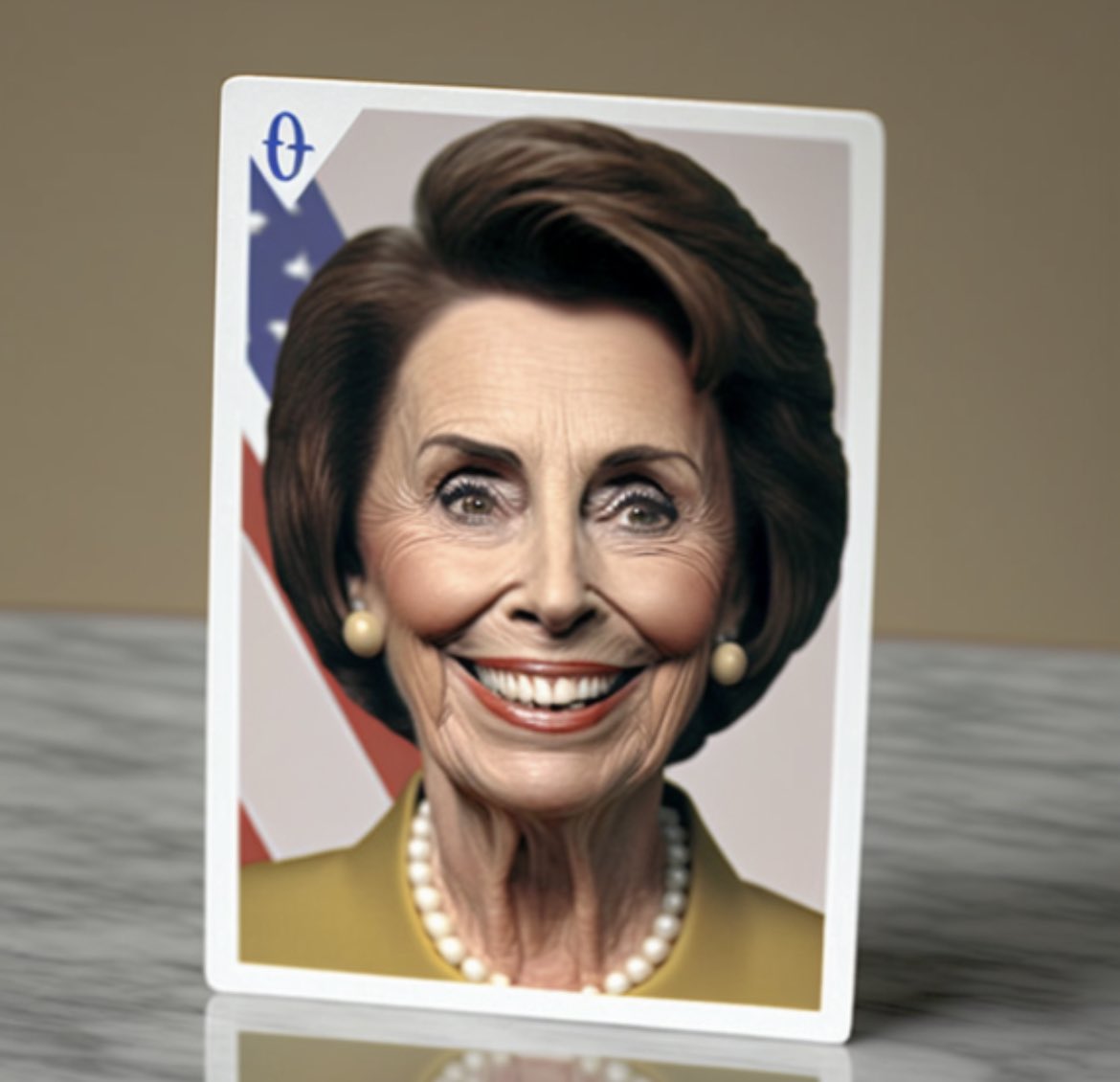 nancypcards's tweet photo. Mint is LIVE! 1 free mint per wallet! Collection size is 500! Get your Nancy P Insider Trading Card! https://t.co/dVJuOL5lJ4