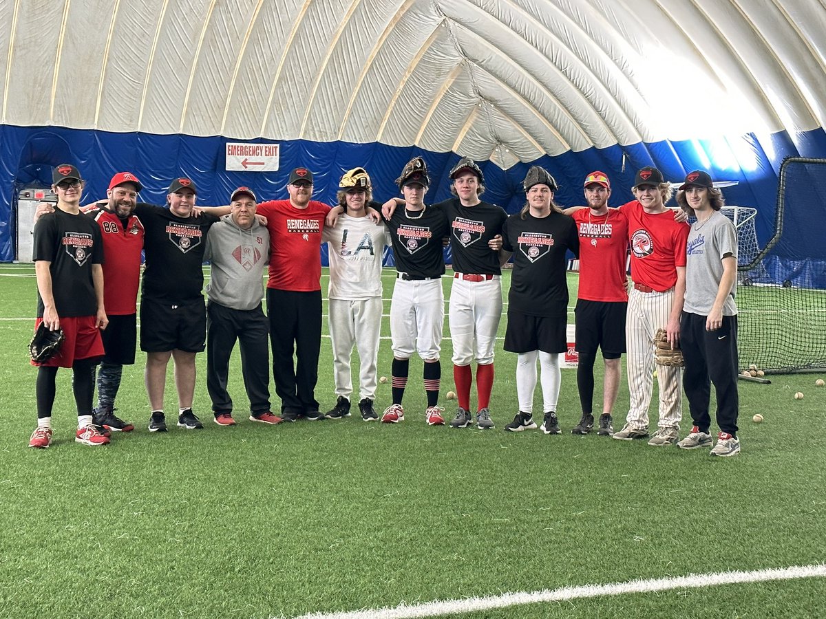 It was nice to have some of our college vets out for practice today. #RenegadesFamily