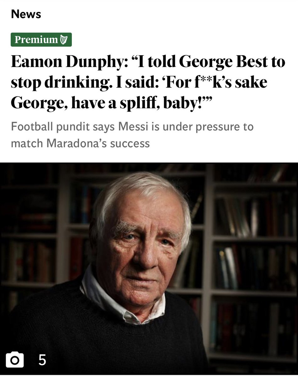 No Context Eamon Dunphy tweet media