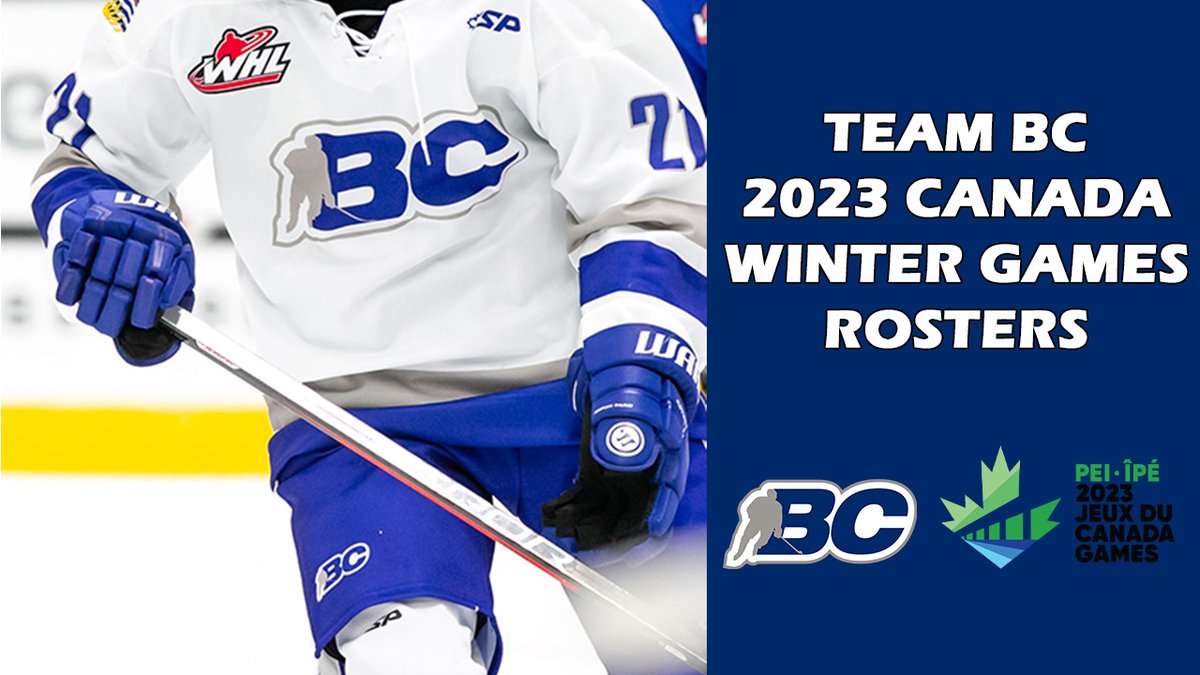 Canada Winter Games ready! BC Hockey is excited to announce the Female U18 and Male U16 Team BC rosters that will compete at the 2023 Canada Winter Games from February 18 to March 5 in Prince Edward Island!

Click this link to read more: bit.ly/3HLqgKZ