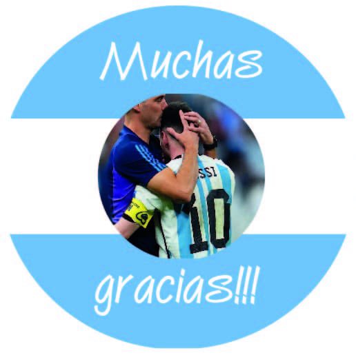 👏👏👏👏 🏆👏👏👏👏
Muchas Gracias muchachos!! 
#VamosArgentina Campeon del Mundo!!! 🇦🇷🇦🇷🇦🇷
Un equipazo, mucha pasion, profesionalismo y fe!!
#TodosJuntos con #Scaloni
#Argentina #Qatar2022 
#FIFAWorldCup