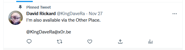 David Rickard tweet media