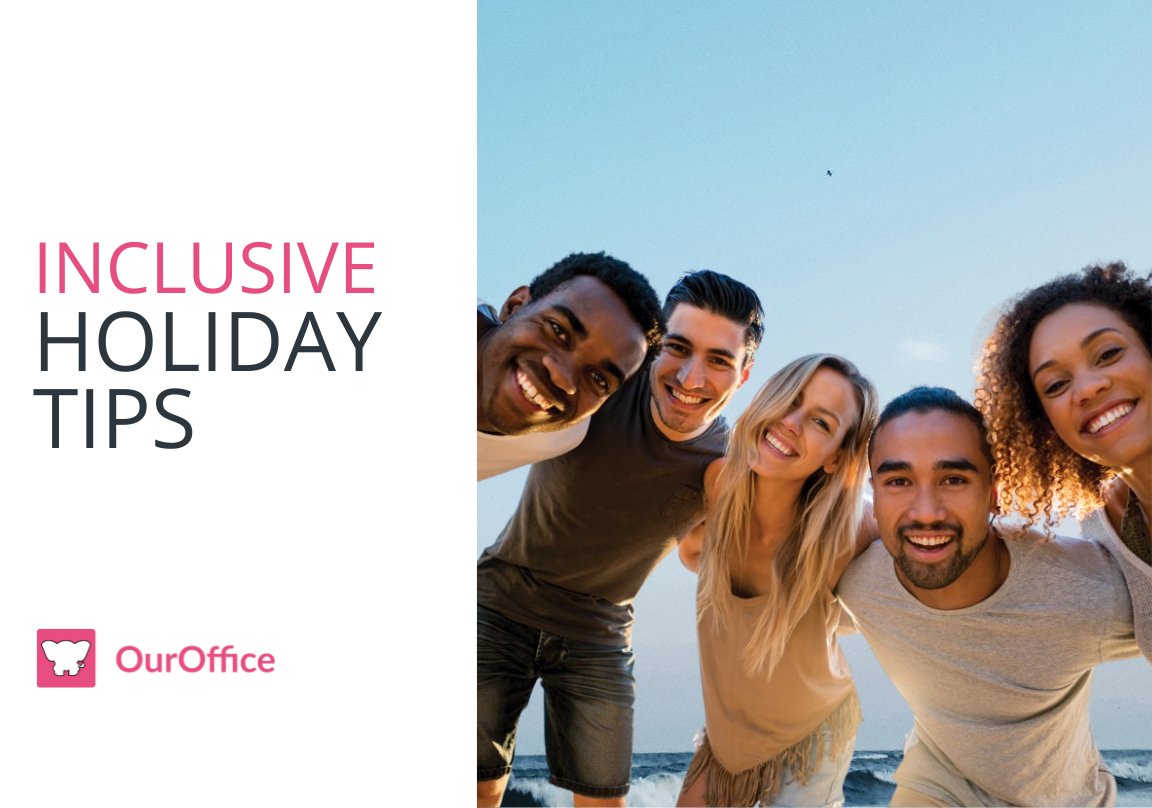 OurOfficeInc's tweet photo. As we all look forward to celebrating with colleagues, friends and family, we decided to update our popular Inclusive Holiday Tips blog that we last published in 2019 which focuses on what's different this year compared to 3 years go.

https://t.co/qCxR3LJbKt https://t.co/L7iA5H9py4