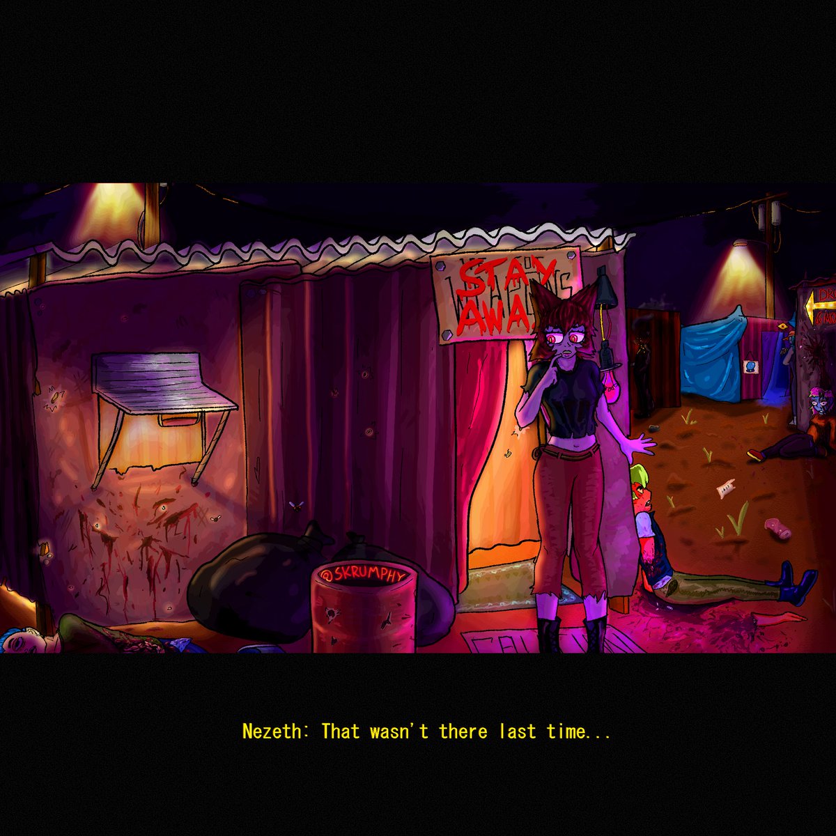 Skrumphy's tweet photo. the early nezeth lore she’s didn’t do it I swear!!1!1 https://t.co/Ga3Q6arVOY