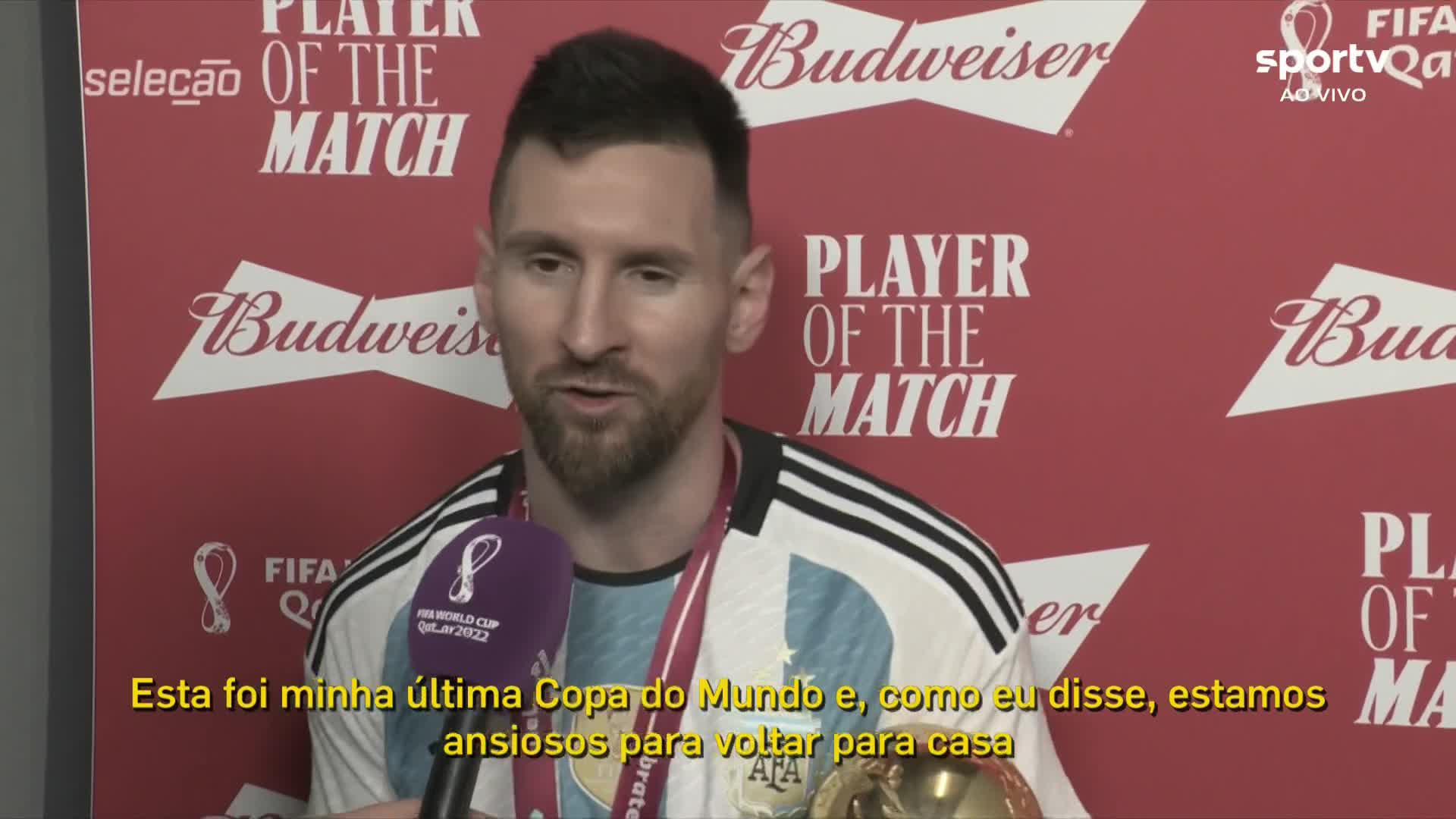 Juiz que irritou Messi não apitará mais jogos da Copa do Catar