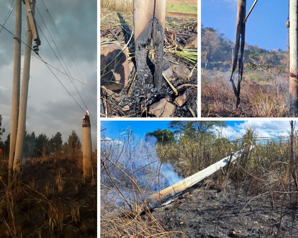 We urge farm residents to take extra precautionary measures when lighting up fires and to take into account important infrastructure that has been put up for the benefit of all Fijians. #EnergyFijiLimited #TeamFiji #Fiji #ElectricalSafety