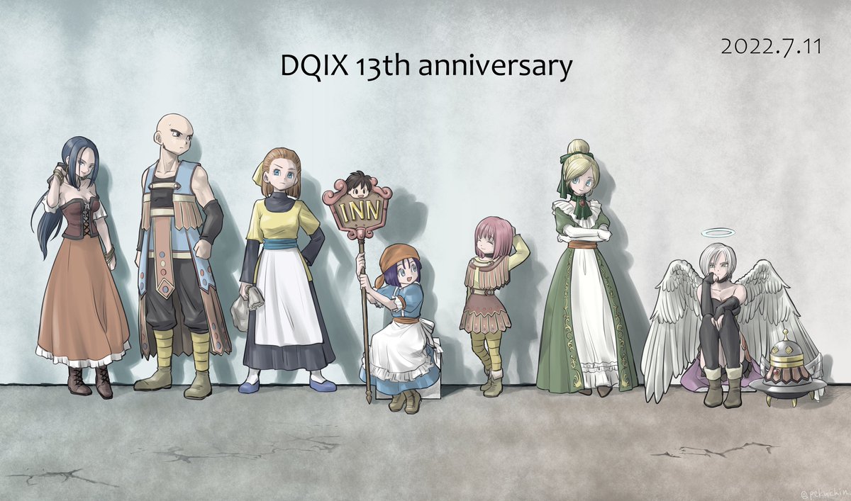 #10年前の絵と最近の絵を晒す
一枚目が今から10年と8か月前、二枚目が今年の夏、三枚目が今年の秋
あんまり変わってない?😓 