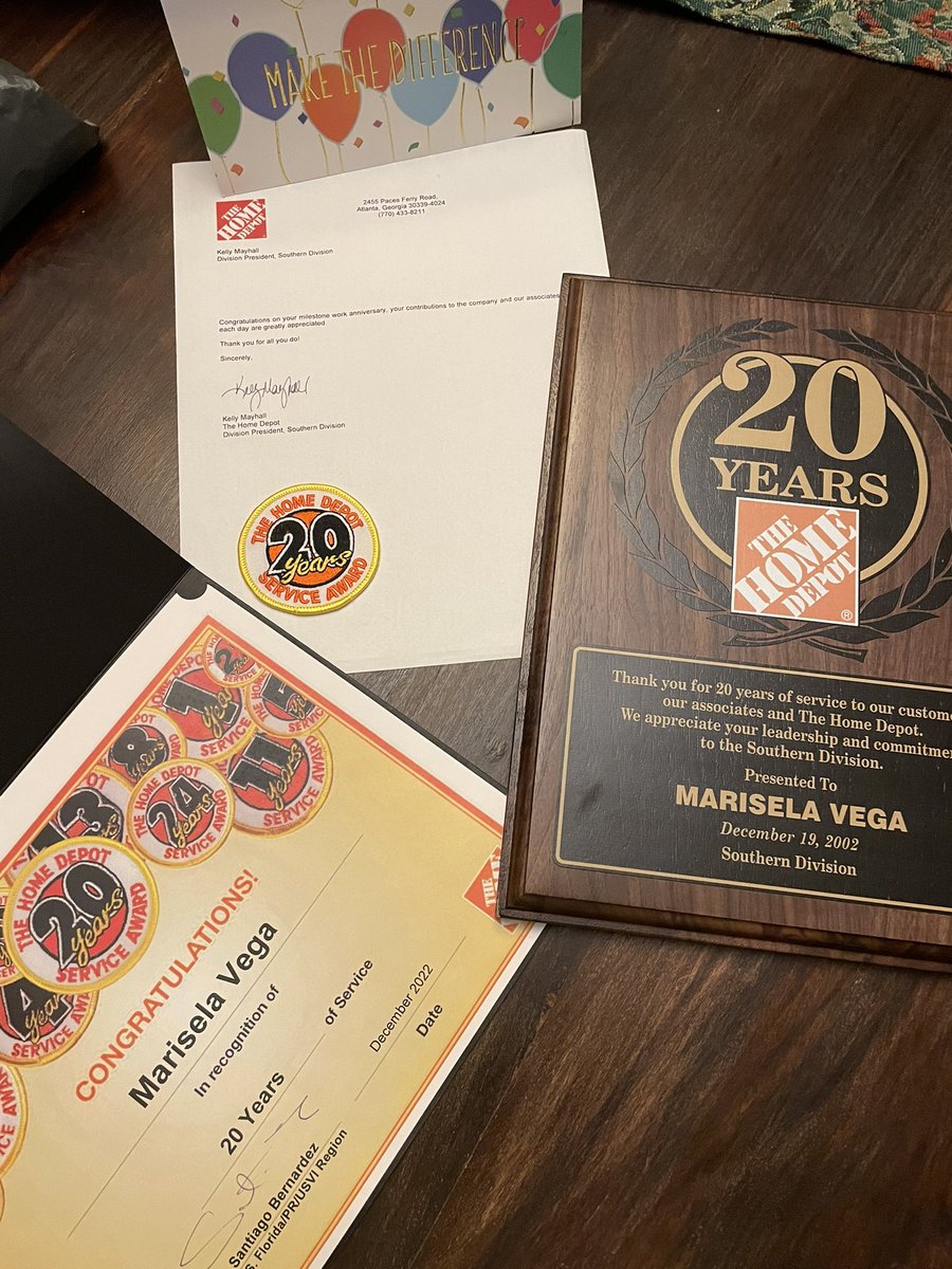 Grateful for working for a company that I love & that gives the opportunity to succeed. I have had the honor to work with incredible leaders & associates along the way. I look forward to continue to serve & to make those that have helped me through the years proud!