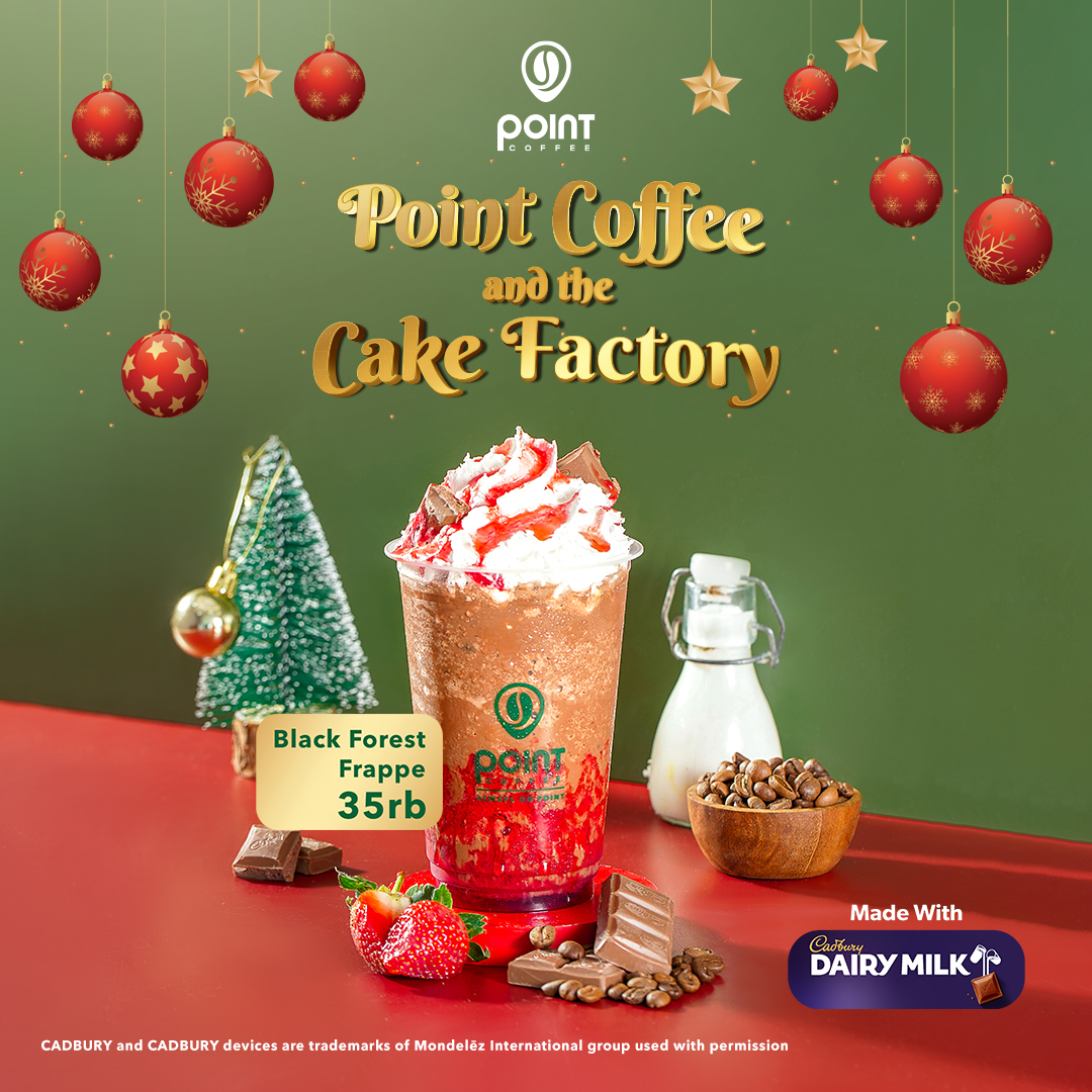 Indomaret on Twitter "Black Forest Frappe from Point Coffee and the