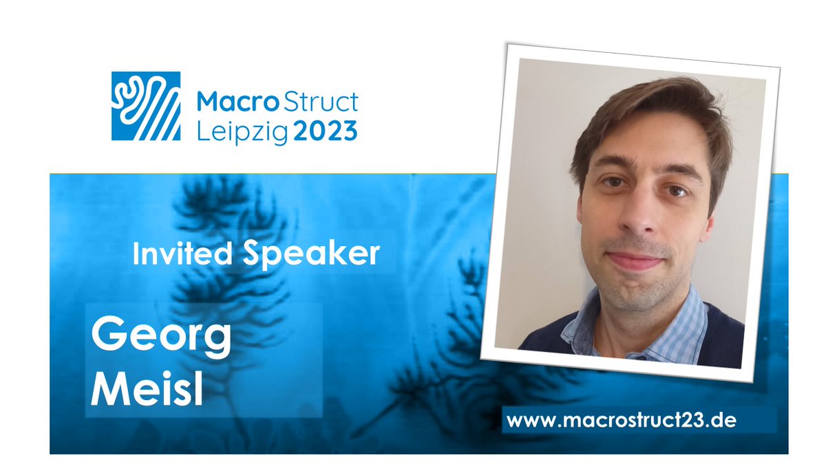 MacroStructLeipzig2023 (@structmacro) on Twitter photo Limited spots left: Don't miss out📢 Georg Meisl on rate-limiting processes in protein self-assembly from the test tube to living systems at MacroStruct23. Send your Abstracts today (19.12.2023): macrostruct23.de
<a href="/georg_meisl/">Georg Meisl</a>
<a href="/ChemCambridge/">Cambridge Chemistry</a>
#PolymerPhysics Limited spots left: Don't miss out📢 Georg Meisl on rate-limiting processes in protein self-assembly from the test tube to living systems at MacroStruct23. Send your Abstracts today (19.12.2023): macrostruct23.de
<a href="/georg_meisl/">Georg Meisl</a>
<a href="/ChemCambridge/">Cambridge Chemistry</a>
#PolymerPhysics