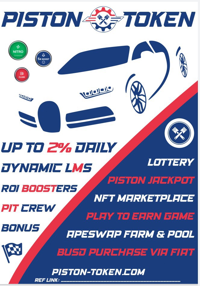<a href="/AltGemsAlert/">🔴Altcoin Gems Alert⚠️📈</a> <a href="/MyDefi_team/">Piston token / Piston race</a> @PistonToken #1 2023