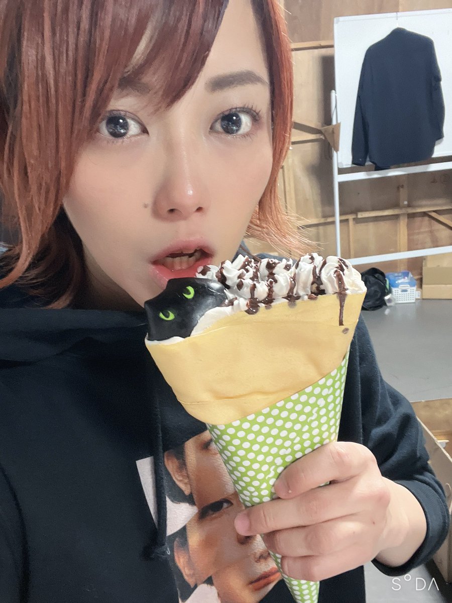 インコさん（リタ・ジェイ） on Twitter "奈苗さんの造形のすごさ、感激でした！「crepe cats」オリジナルクレープも中日に