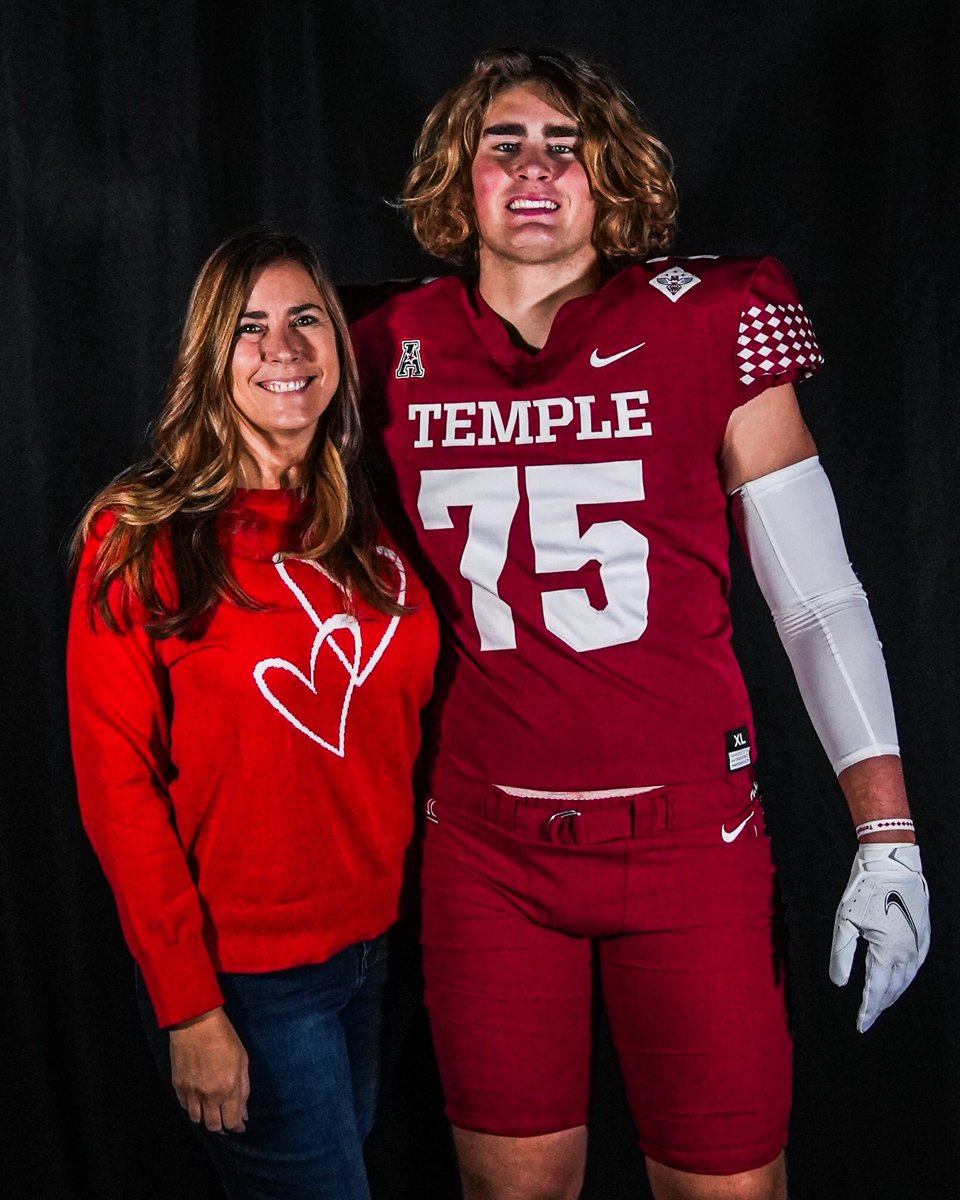 LukeWatson2023's tweet photo. Had an AMAZING time on my official visit @Temple_FB! Great things coming soon in Philly… #TempleTUFF #NexTUp23 https://t.co/leKR319KvE