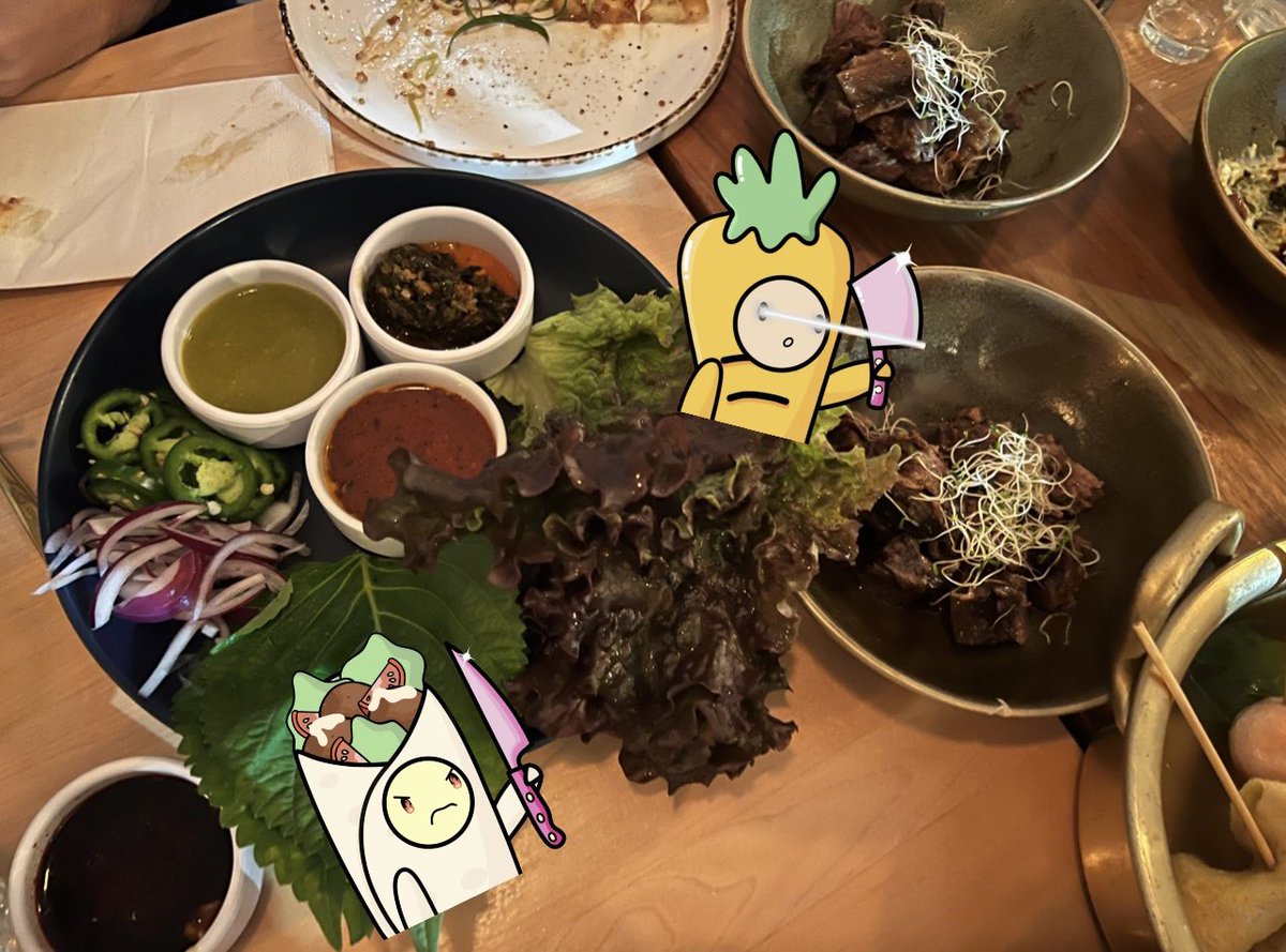 topshelfnfts (@topshelfnfts) on Twitter photo Dinner w/ the homies but the assist really belongs to <a href="/foodfightersu/">Food Fighters Universe</a> 🙌🏼 value♾️ #FFU
If you’re in Los Angeles and got FFU, visit Justin at #Hanchic
Yelp: yelp.com/biz/hanchic-lo… Dinner w/ the homies but the assist really belongs to <a href="/foodfightersu/">Food Fighters Universe</a> 🙌🏼 value♾️ #FFU
If you’re in Los Angeles and got FFU, visit Justin at #Hanchic
Yelp: yelp.com/biz/hanchic-lo…