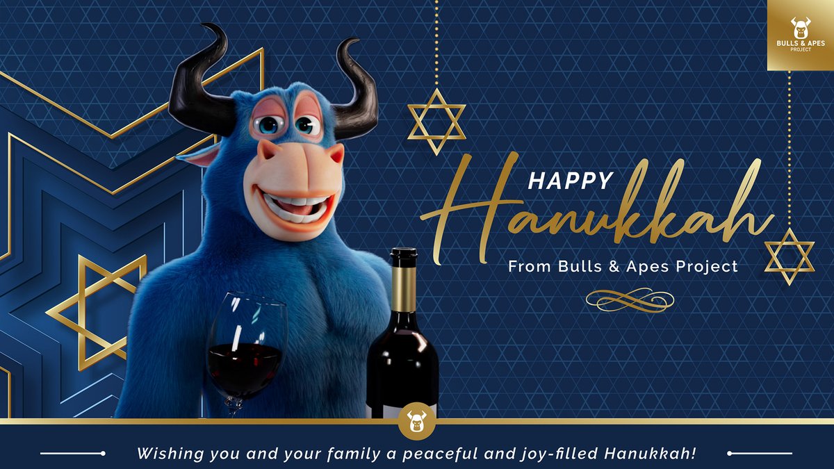 BullsApesProj's tweet photo. 𝗛𝗮𝗽𝗽𝘆 𝗛𝗮𝗻𝘂𝗸𝗸𝗮𝗵❗

🕯️ 𝑴𝒂𝒚 𝒕𝒉𝒆 𝒈𝒍𝒊𝒎𝒎𝒆𝒓 𝒂𝒏𝒅 𝒈𝒍𝒐𝒘 𝒐𝒇 𝒆𝒂𝒄𝒉 𝒄𝒂𝒏𝒅𝒍𝒆 𝒚𝒐𝒖 𝒍𝒊𝒈𝒉𝒕 𝒃𝒓𝒊𝒏𝒈 𝒃𝒍𝒆𝒔𝒔𝒊𝒏𝒈𝒔, 𝒘𝒂𝒓𝒎𝒕𝒉 𝒂𝒏𝒅 𝒎𝒂𝒌𝒆 𝒚𝒐𝒖𝒓 𝒅𝒂𝒚 𝒃𝒓𝒊𝒈𝒉𝒕 🕯️

                             - BAPTeam https://t.co/83wg84FX3M