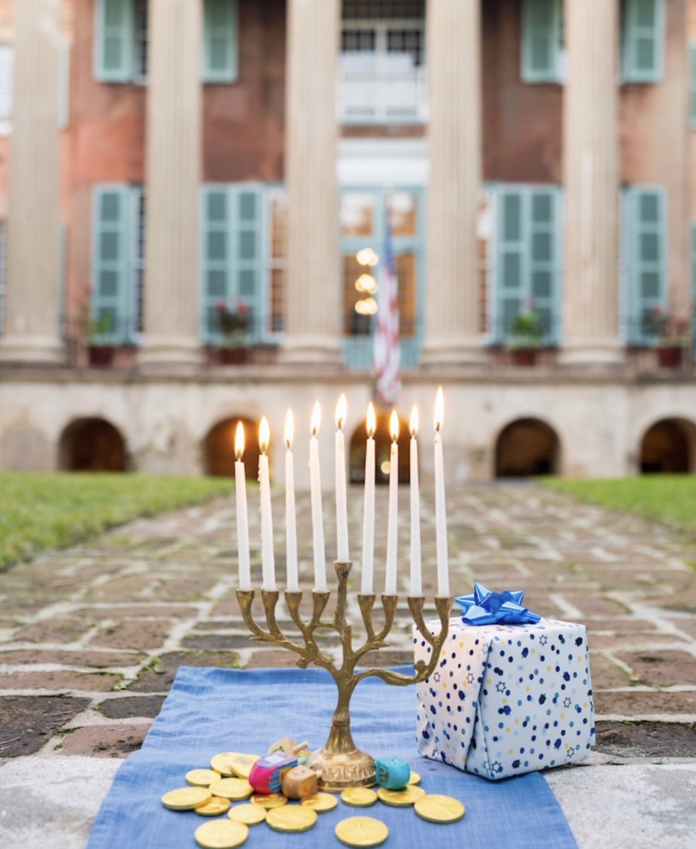 Wishing our <a href="/CofC/">College of Charleston</a> family a very happy Hanukkah! Go Cougars!