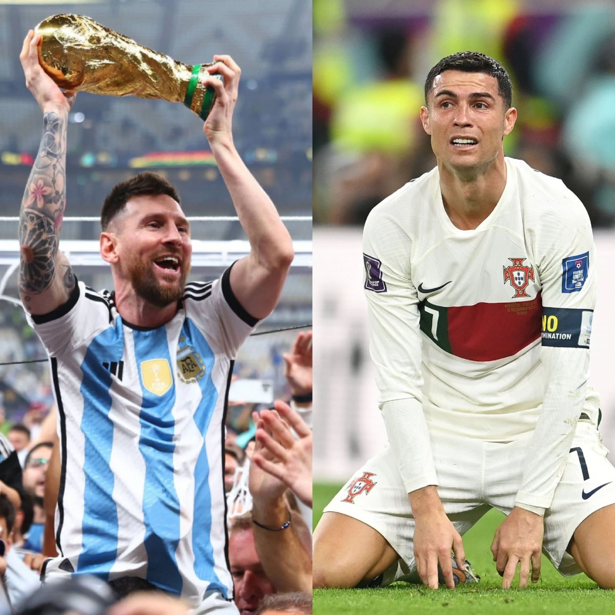 idextratime's tweet photo. Piala Dunia yang mengakhiri perdebatan GOAT. 🐐 https://t.co/8ticmHahn9