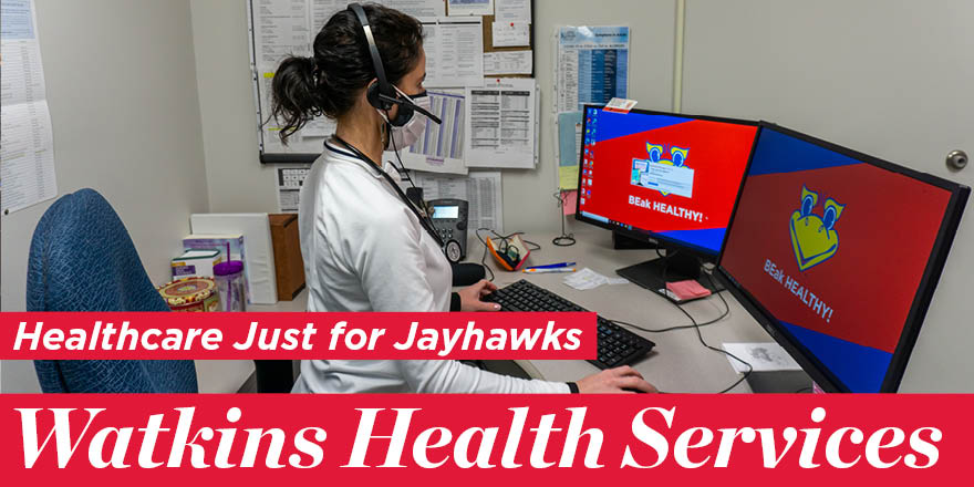 Beak_Healthy's tweet image. While we are closed, #KUstudents always have access to our 24-hour Nurse Helpline at 785-864-9583 for assessment and guidance for seeking care. #KUresources #HealthcareJustForJayhawks