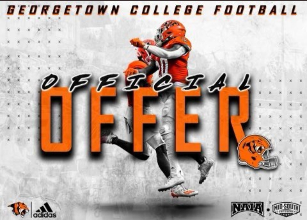 Miles Christie (@mileschristie7) on Twitter photo After a great Official Visit this weekend, I'm blessed to receive a Scholarship Offer from Georgetown College <a href="/Gtown_Football/">Georgetown College Football</a> !!! Thank you <a href="/coach_grady/">Clyde Grady</a> <a href="/JohnPerin/">John Perin</a> <a href="/GtownCoachO/">Chris Oliver</a> <a href="/caprewett/">Chris Prewett</a> @roswellrecruits <a href="/nickruffin20/">nick ruffin</a> <a href="/CoachBo95/">Boback Kalantarian</a> <a href="/CoachHatter67/">Michael Hatter</a> <a href="/RonnieJankovich/">Ronnie Jankovich</a> <a href="/RecruitGeorgia/">Recruit Georgia</a> After a great Official Visit this weekend, I'm blessed to receive a Scholarship Offer from Georgetown College <a href="/Gtown_Football/">Georgetown College Football</a> !!! Thank you <a href="/coach_grady/">Clyde Grady</a> <a href="/JohnPerin/">John Perin</a> <a href="/GtownCoachO/">Chris Oliver</a> <a href="/caprewett/">Chris Prewett</a> @roswellrecruits <a href="/nickruffin20/">nick ruffin</a> <a href="/CoachBo95/">Boback Kalantarian</a> <a href="/CoachHatter67/">Michael Hatter</a> <a href="/RonnieJankovich/">Ronnie Jankovich</a> <a href="/RecruitGeorgia/">Recruit Georgia</a>