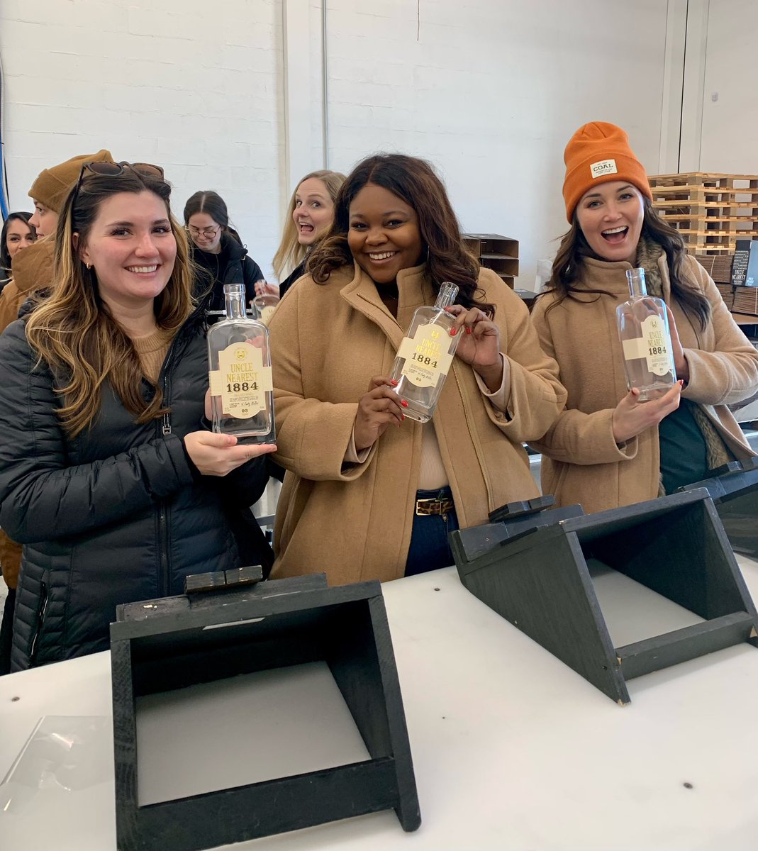 TarynAEllis's tweet photo. Had a blast with the women of @VUMCurology at the all female run @UncleNearest distillery today! https://t.co/hZyUr14V7z