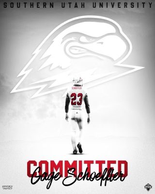 gageschoe77's tweet photo. I’m beyond excited and blessed to announce my commitment to @SUUFB_ !!! I’m grateful for everyone who has supported me on my journey. Thank you all!! https://t.co/zS26ddisjI