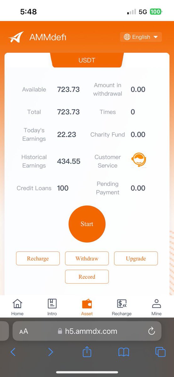StardognftS's tweet photo. #ammdefi offically tested out and started to earn!! anyone who wants to join I’m happy to help sign up and push the process!! 4 days in and I’m up just near  $2000!! Shout me for help signing up!! Scan qr code to sign up today https://t.co/jefj19E9xq