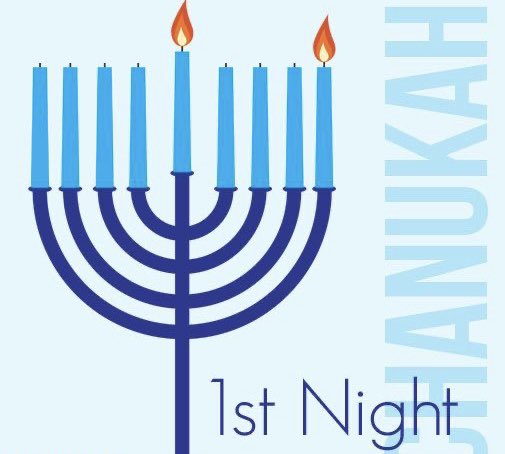 Happy first night of Hanukkah to all our friends who celebrate! 😊
