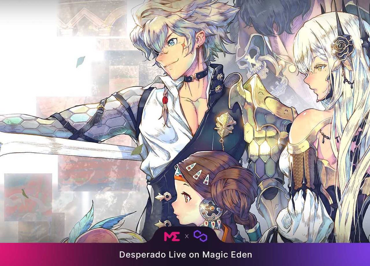 We are now listed on <a href="/MagicEden/">Magic Eden 🪄</a> 🔥

Check our collections 👇
polygon.magiceden.io/collections/et…