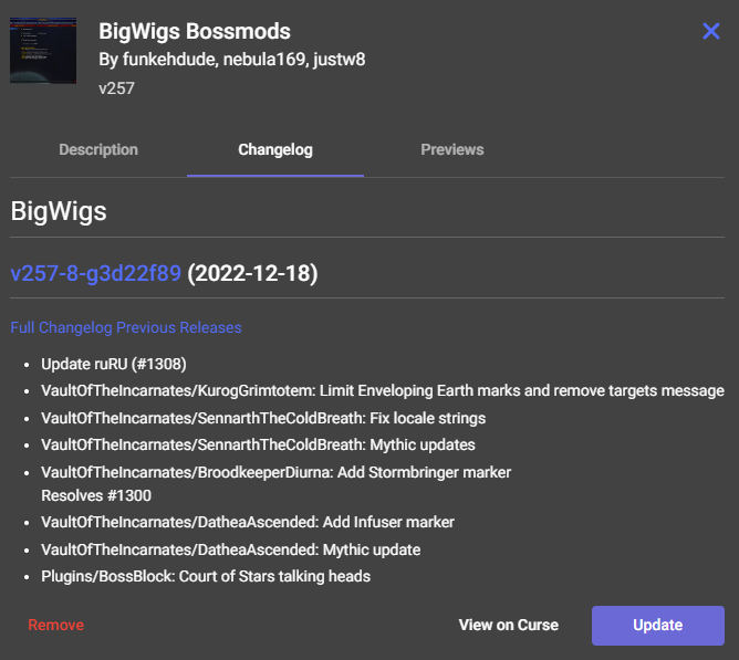 stephenhanley's tweet image. Pretty crazy to see something i wrote for bigwigs end up in the addon (alpha channel atm only). Can't wait to see how many guilds it's going to help with interrupt rotations on broodkeeper. #1300 is me.