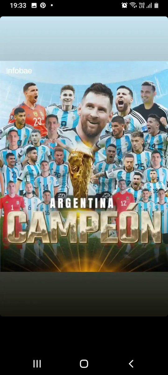 anigiacchi's tweet photo. Te amo Argentina!! Gracias mi selección por esta alegría🇦🇷💕 https://t.co/jgiZzrMLER