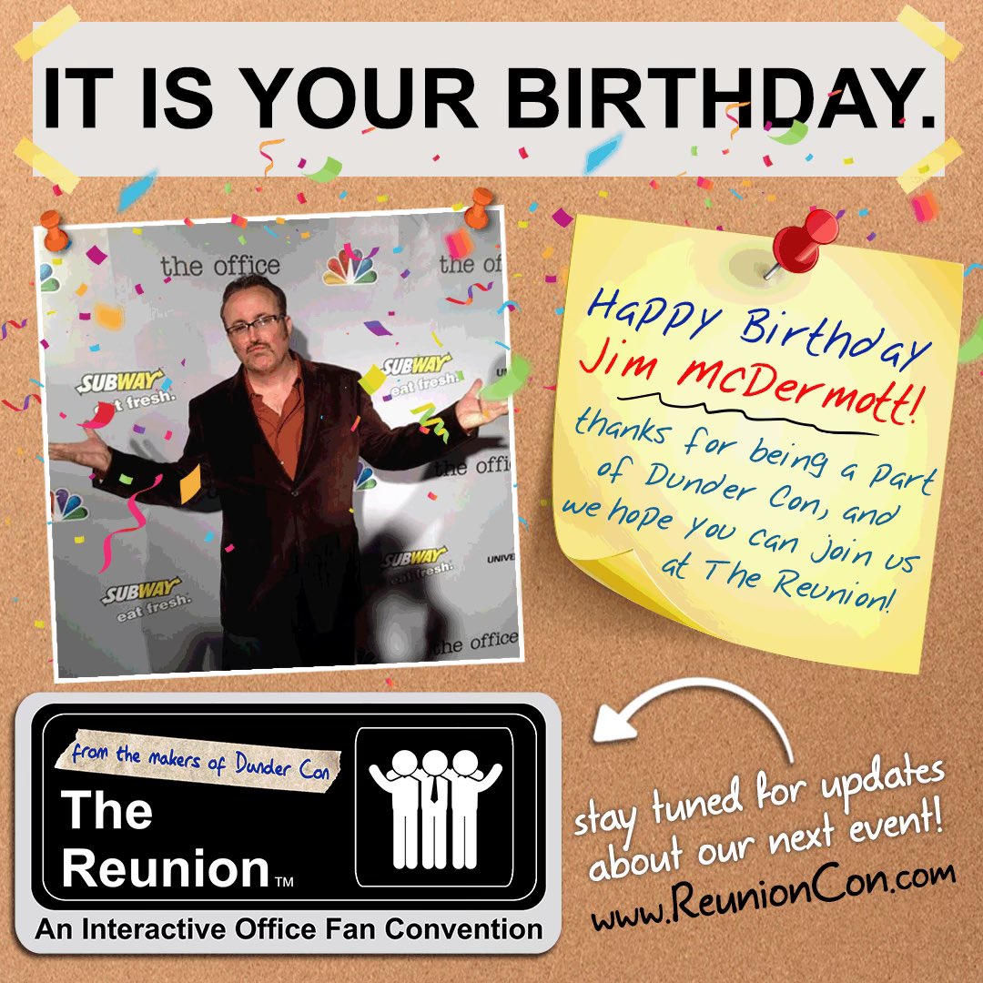 Happy birthday to our friend Jim McDermott! Hope to see you again soon . 