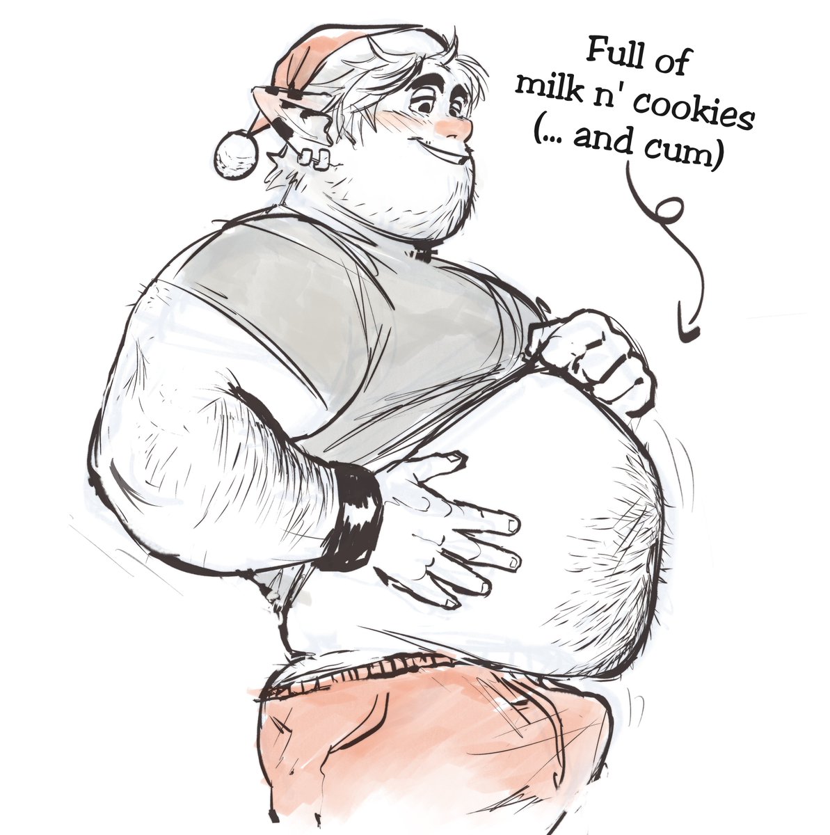 ToraTGY's tweet photo. xmas barley duudle https://t.co/OR2xu4Ztgu