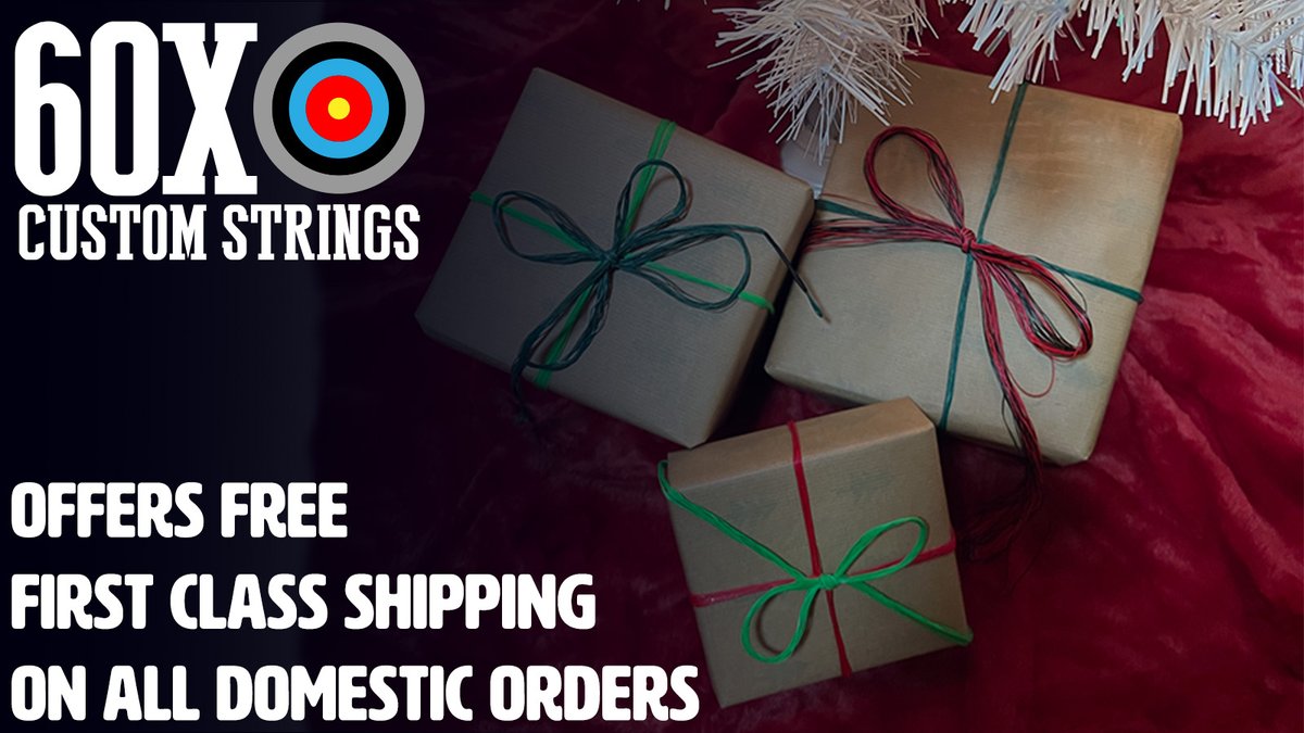 60XCustomString's tweet photo. 60X offers free first-class shipping on all domestic orders!🎁

https://t.co/tvqMvgdzrs

#freedomesticshipping #60xcustomstrings #shipping #bowstrings #60xstrings https://t.co/Brzc3ehtF3